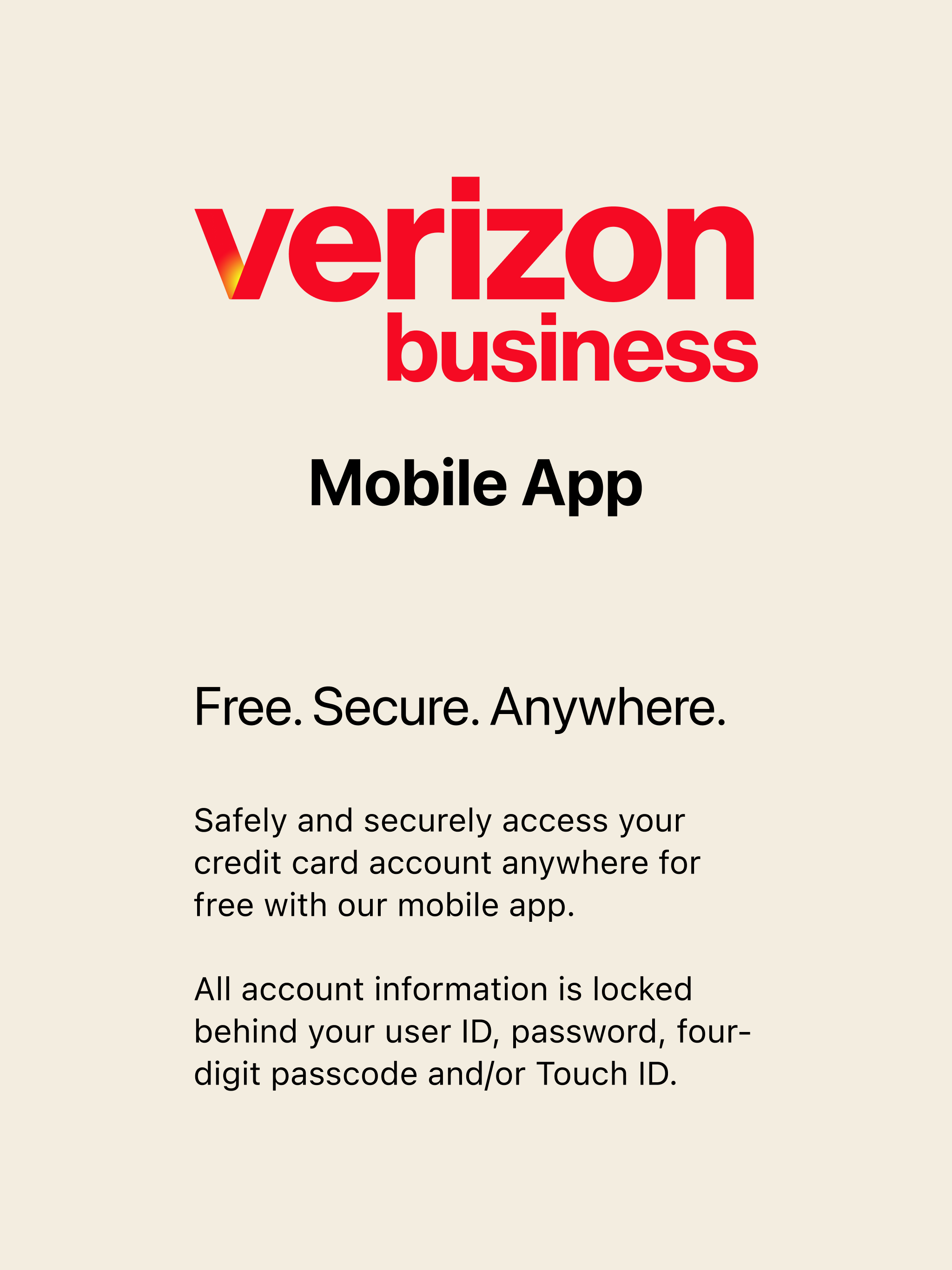 Verizon Business Mastercard