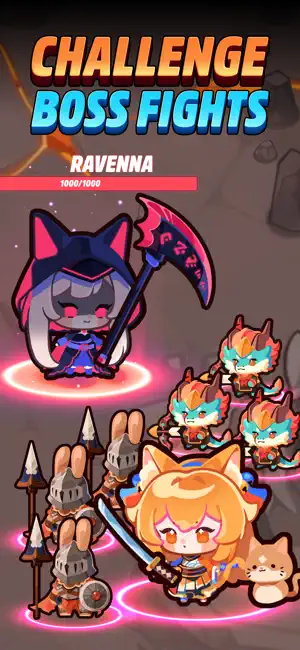 Paw Crusaders: Idle RPG screenshot 4
