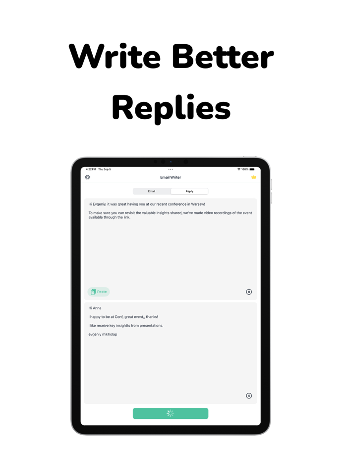 Email Writer AI Generator