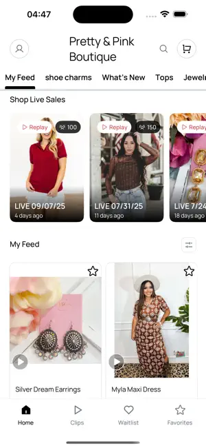 Pretty & Pink Boutique screenshot 2