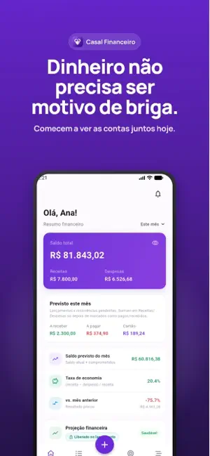 Casal Financeiro screenshot 1