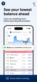 Foreseenly™ Cash Flow Forecast screenshot