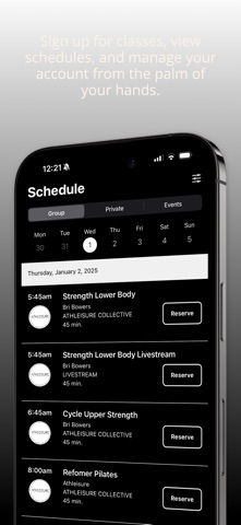 ATHLEISURE COLLECTIVE Screenshot 3 of 5