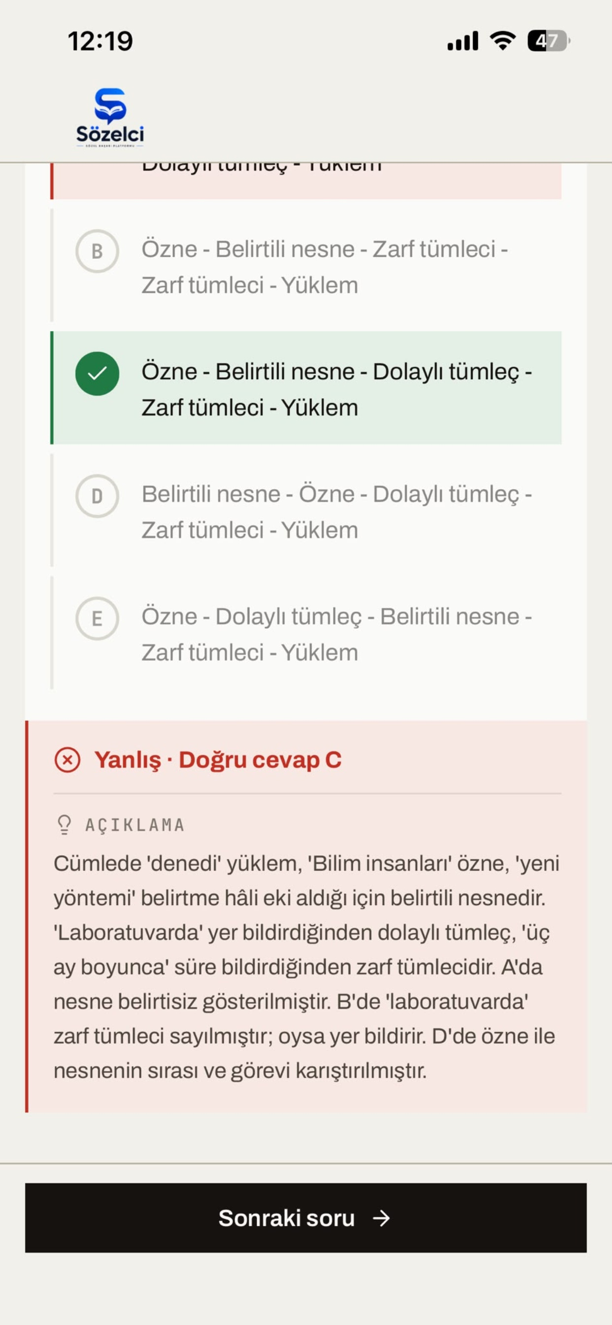 Sözelci screenshot 6