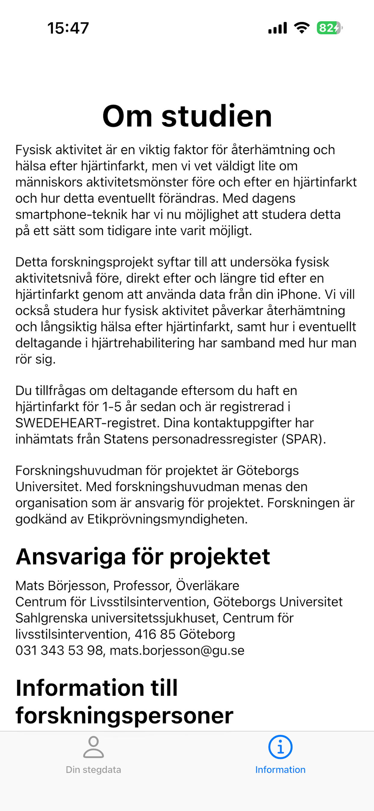 CLI - Hjärtinfarkt