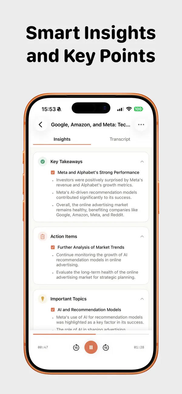 Screenshot #3 pour Live Notes - Speech to Text