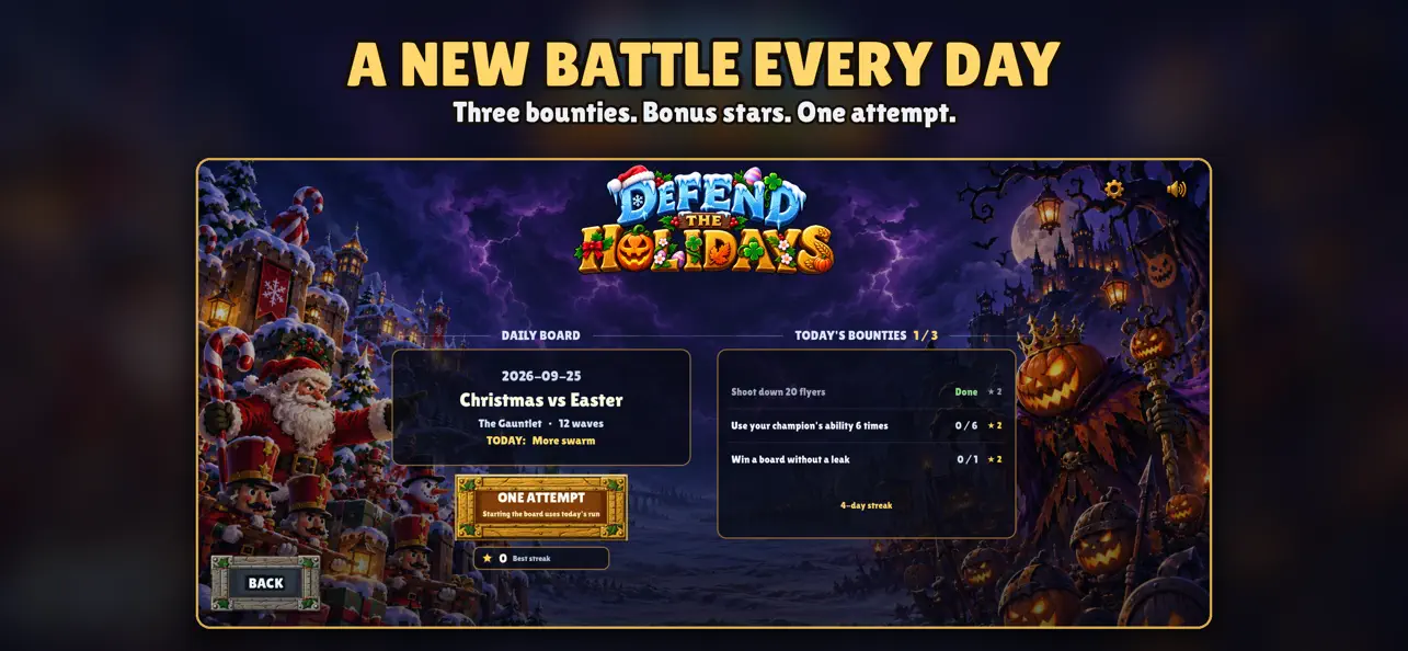 Defend The Holidays gameplay screenshot 10