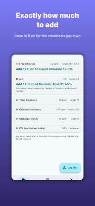 Pool Chem – Calculator & Log screenshot 1