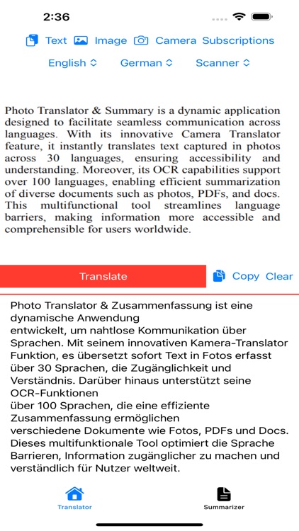 Photo Translator - Summary screenshot-4