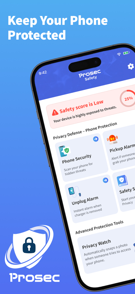 Prosec Privacy: Wifi Security screenshot 1