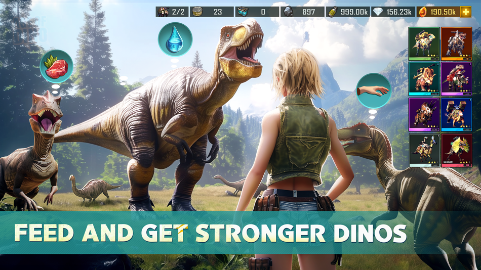 #5. Age of Dino (iOS) 由: GAMEPHILOS SINGAPORE PTE. LTD.