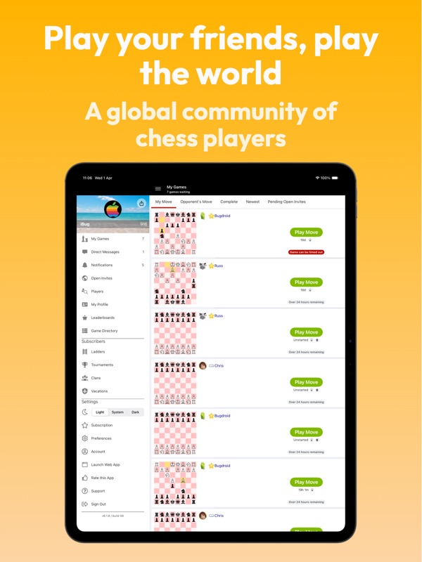 Red Hot Pawn Play Chess screenshot 9