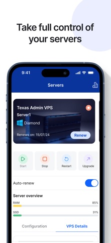 GoldenRDP iPhone screenshot