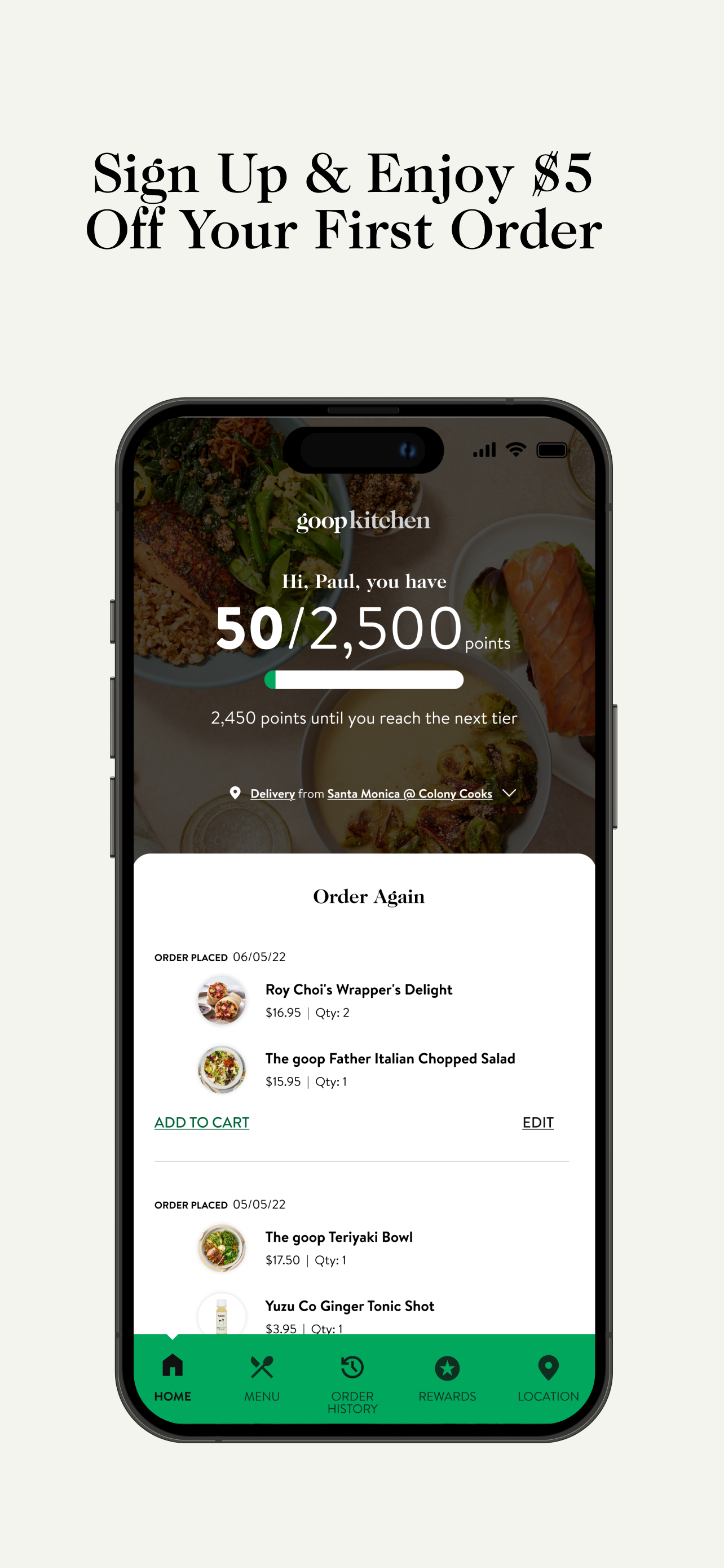 goop Kitchen screenshot 3