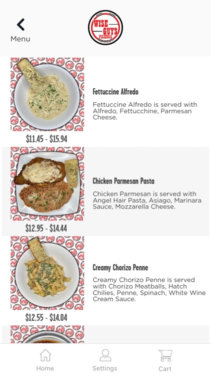 Wise Guys Pizzeria screenshot-3