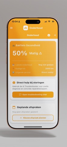 Bakfiets buddy iPhone screenshot