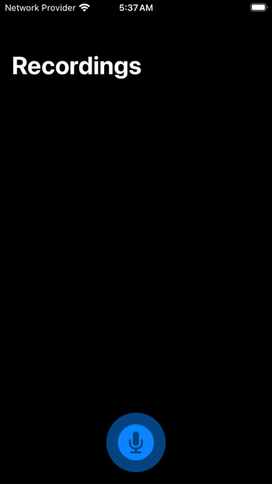Screenshot #1 pour Crystal Clear Audio Recorder