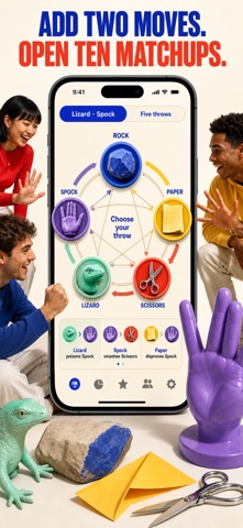 Rock Paper Scissors vs AI screenshot