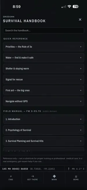 GridDown Maps screenshot 4