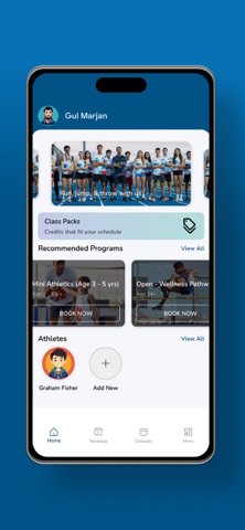AIS Athletics iPhone screenshot
