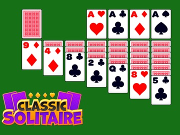 Solitaire Classic Klondike Ace iPad screenshot
