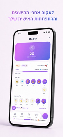 MAI - ניהול משימות והרגלים screenshot