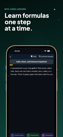 Learn Excel - Formulas Course iPhone screenshot