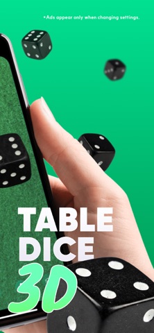 Table Dice 3D - Realistic Dice Screenshot 2 of 5
