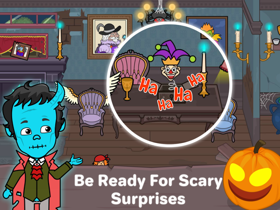 Tizi Town: Haunted House Games iPad screenshot 5 - Games app