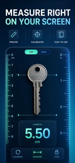Ruler: On Screen Tape Measure screenshot 1