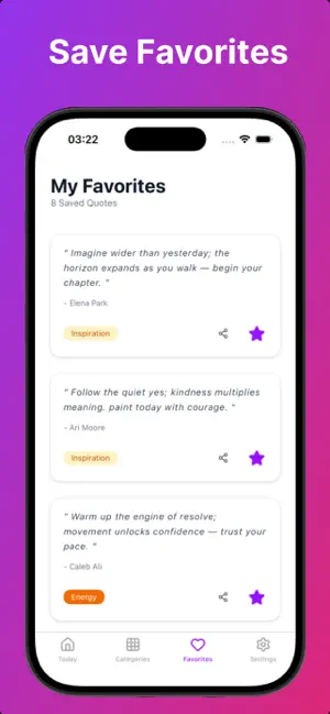 DailyQuotes – Daily Motivation screenshot 4