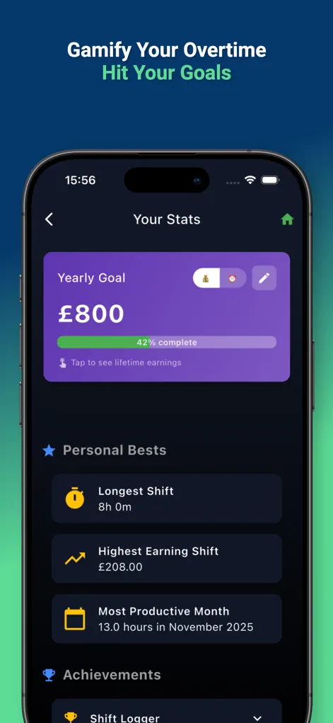 Overtime Live - Shift Tracker - Finance App | MWM