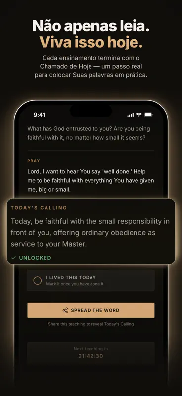 Andando com Jesus: Devocional screenshot 2 of 7