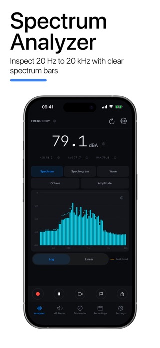 Frequency Analyzer: dB Meter Screenshot 4 of 7