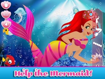 Dress-Up Mermaid iPad screenshot