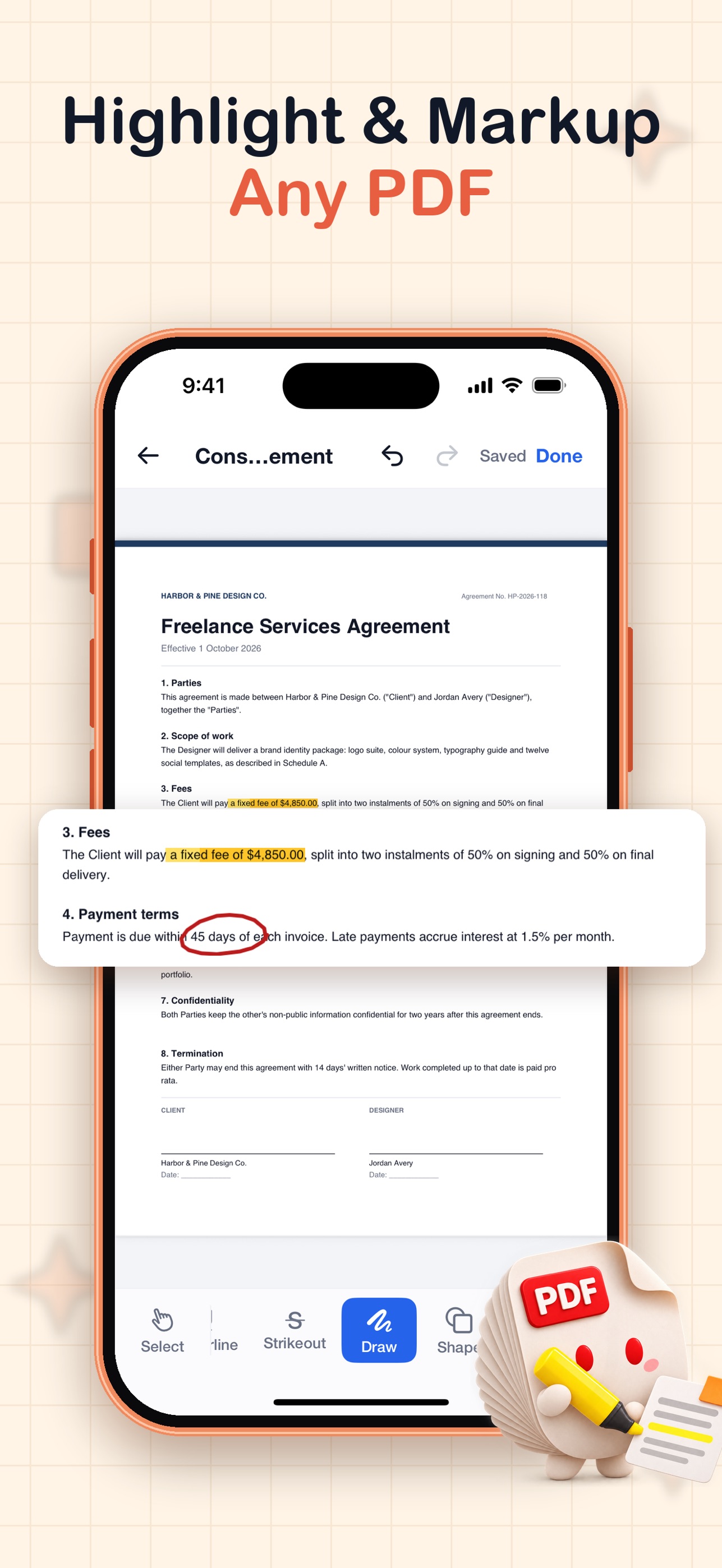 Screenshot 5 of PDF Mind: Scanner & Editor