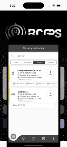RCGPS screenshot