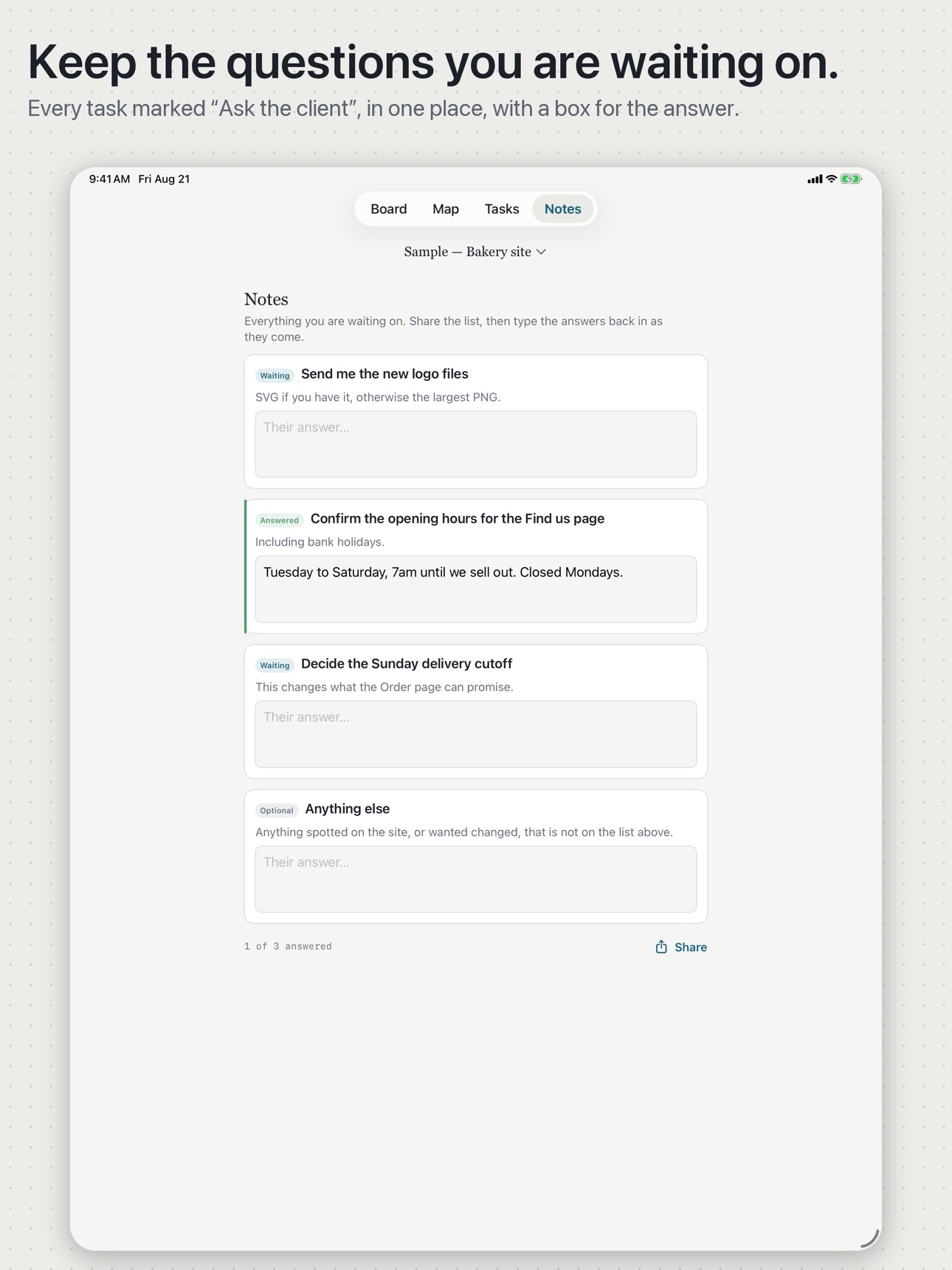 Screenshot 8 of Tackpad: Kanban Task Board