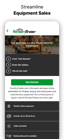 ForestryTrader iPhone screenshot