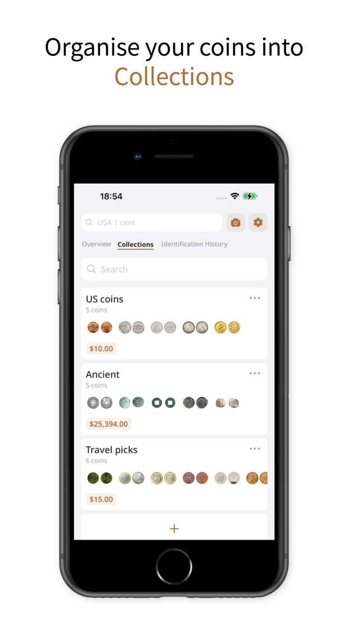 ScanCoin identify and check