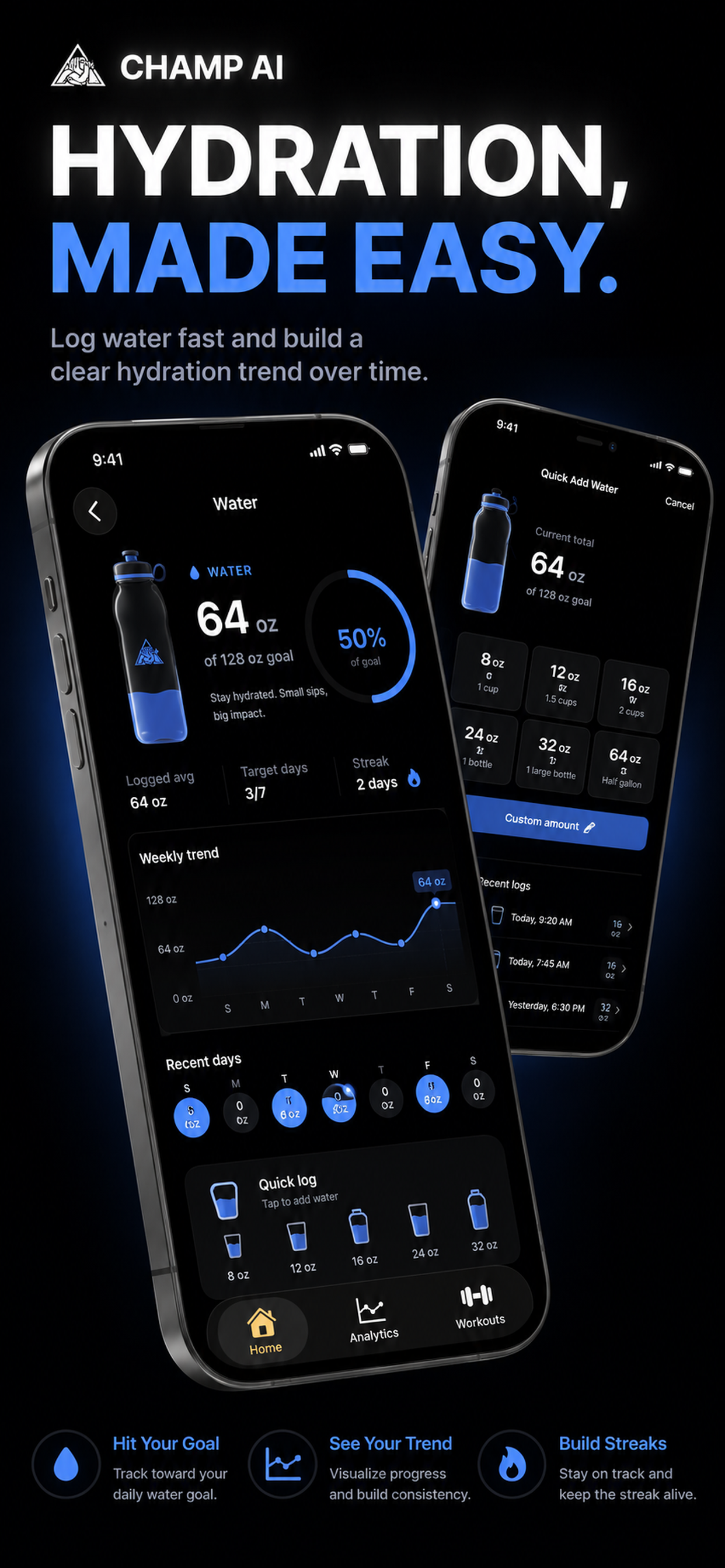 Champ AI - Fitness screenshot 6