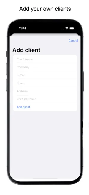 Client Work Manager screenshot 1