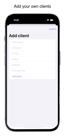 Client Work Manager Screenshot 1 of 4
