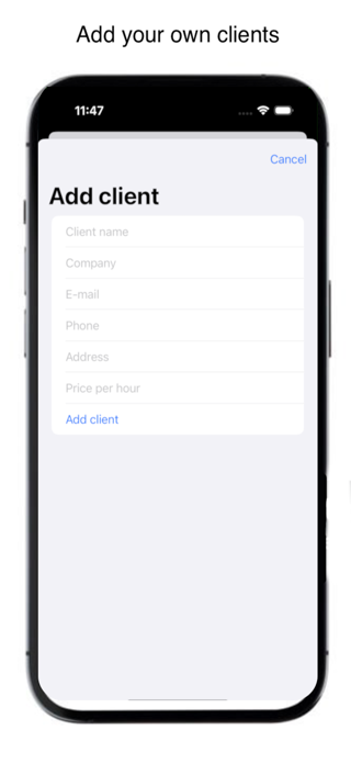 Client Work Manager Screenshot 1 of 4