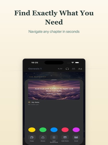 Daily Bible-Bible Chat & Study iPad screenshot