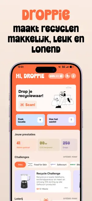Droppie screenshot 1