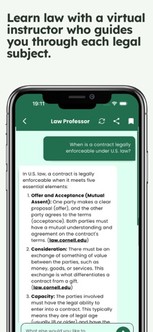 Legal AI Assistant: Law Help iPhone screenshot