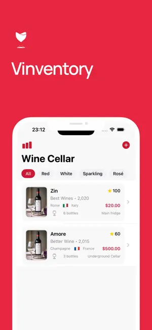 Wine Cellar - Vinventory screenshot 1