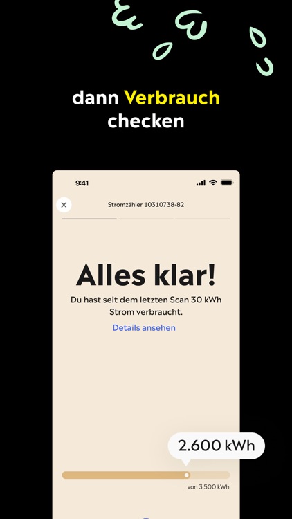 Yello App – Dein Energie-Check