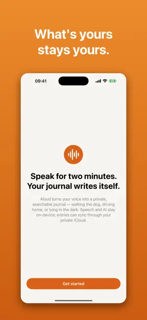 Aloud: Voice Journal & Diary screenshot 4
